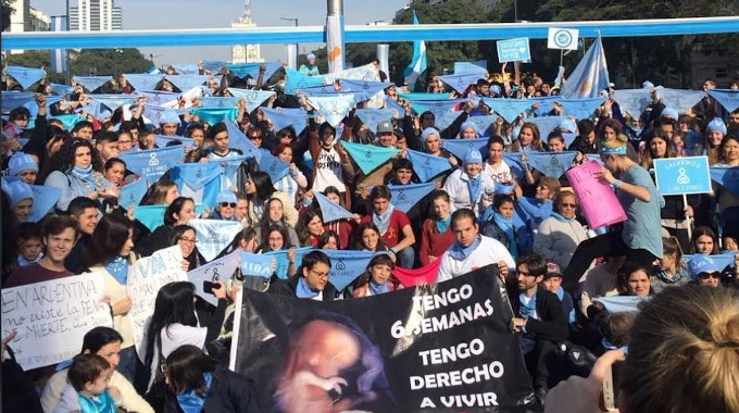 La Argentina provida se moviliza: Todos al Congreso!