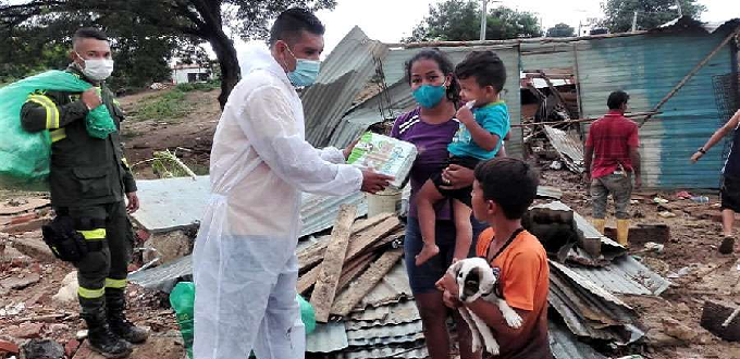 En Colombia la Iglesia ayuda a damnificados por ola invernal