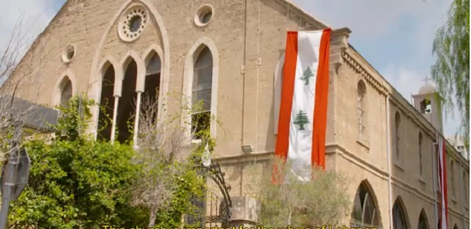 La reconstrucción de la iglesia de Beirut dañada por la explosión trae esperanza