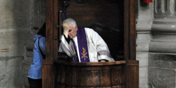 Actitud del sacerdote hacia el penitente