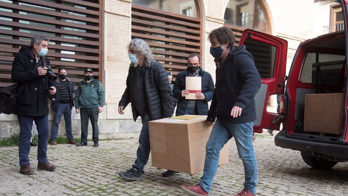 Cuarto de siglo despus, Catalua empieza a devolver a Aragn los Bienes de la Franja