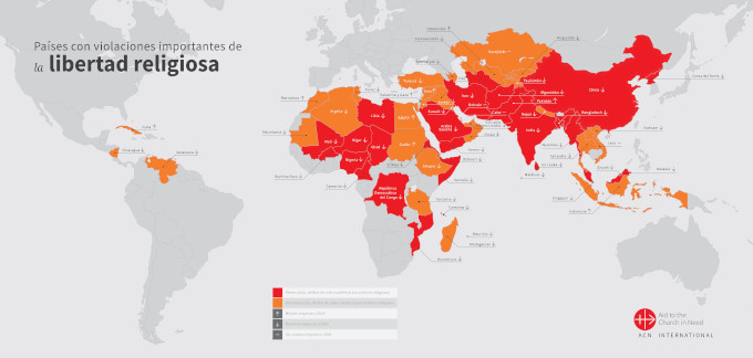 En uno de cada tres países se producen graves violaciones de la libertad religiosa