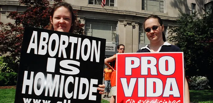 Un 52% de los estadounidenses consideran el aborto como «inaceptable»
