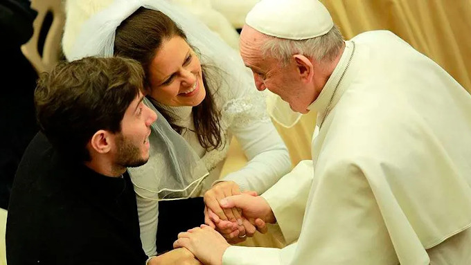 Francisco: «Casarse y compartir la vida es algo hermoso»