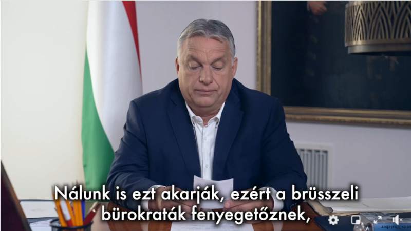 Orban responde al chantaje de Bruselas y convoca referéndum sobre la ley de protección de la infancia