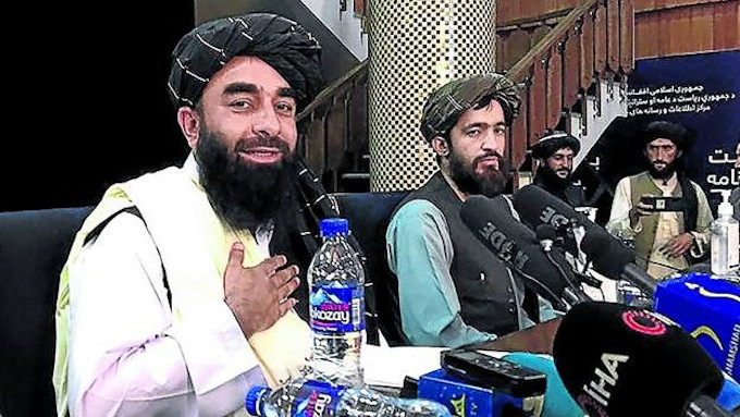 El portavoz de los talibanes asegura que perdonarán a todos y respetará los derechos de las mujeres según el marco del Islam