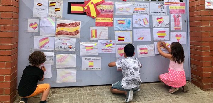 Denuncian adoctrinamiento anti-español en escuelas de Cataluña