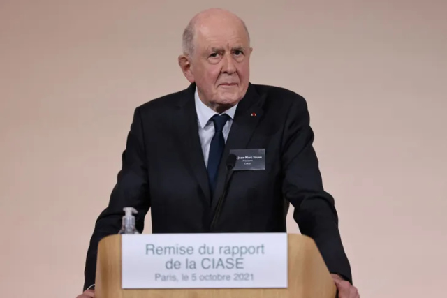 Presentación del Informe CIASE en Francia, 5 de octubre de 2021. Jean-Marc Sauvé | &copy; La Croix