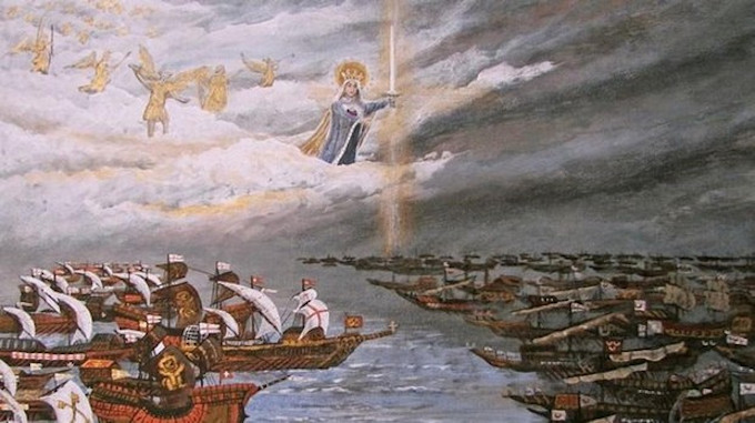 Se cumplen 450 de la gran victoria cristiana en la Batalla de Lepanto gracias a la intercesin de Nuestra Seora del Rosario