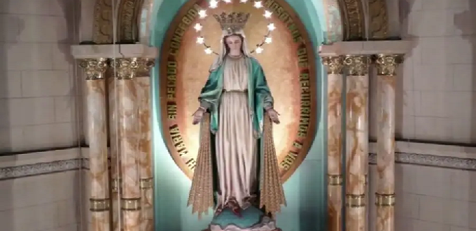 En una crcel en Argentina es erigida una ermita en honor a la Virgen de la Milagrosa