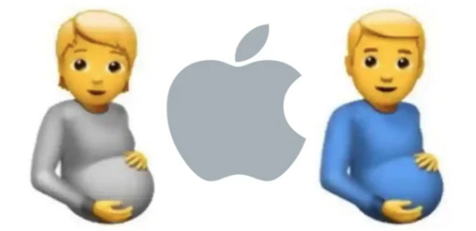 Apple lanza nuevo emoji de hombre embarazado