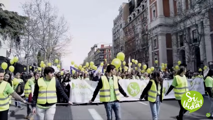 La Marcha por la Vida vuelve a celebrarse en Madrid