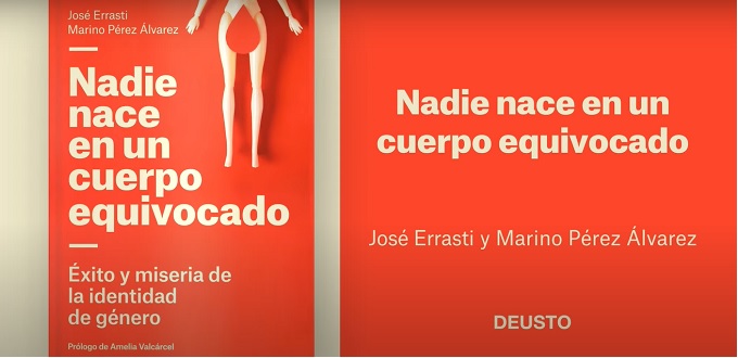 Nuevo libro Nadie nace en un cuerpo equivocado