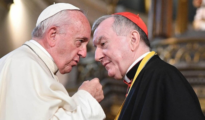 Parolin: el Papa habl de negociacin para parar la guerra en Ucrania, no de rendicin