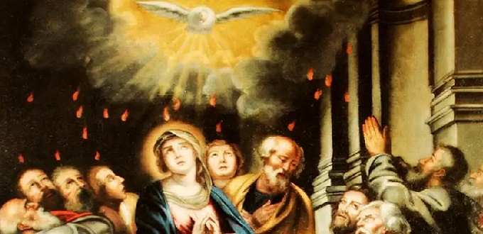 Para prepararte para recibir al Espíritu Santo en la fiesta de Pentecostés