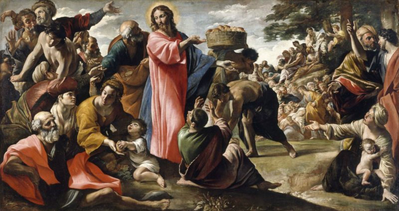La preparación a la Eucaristía por el Ángel a «los pastorcillos» y la multiplicación de los panes