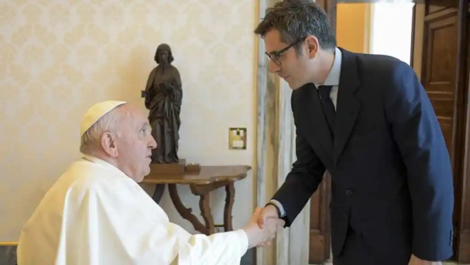 Félix Bolaños dice que el gobierno de España y el Papa comparten los mismos valores