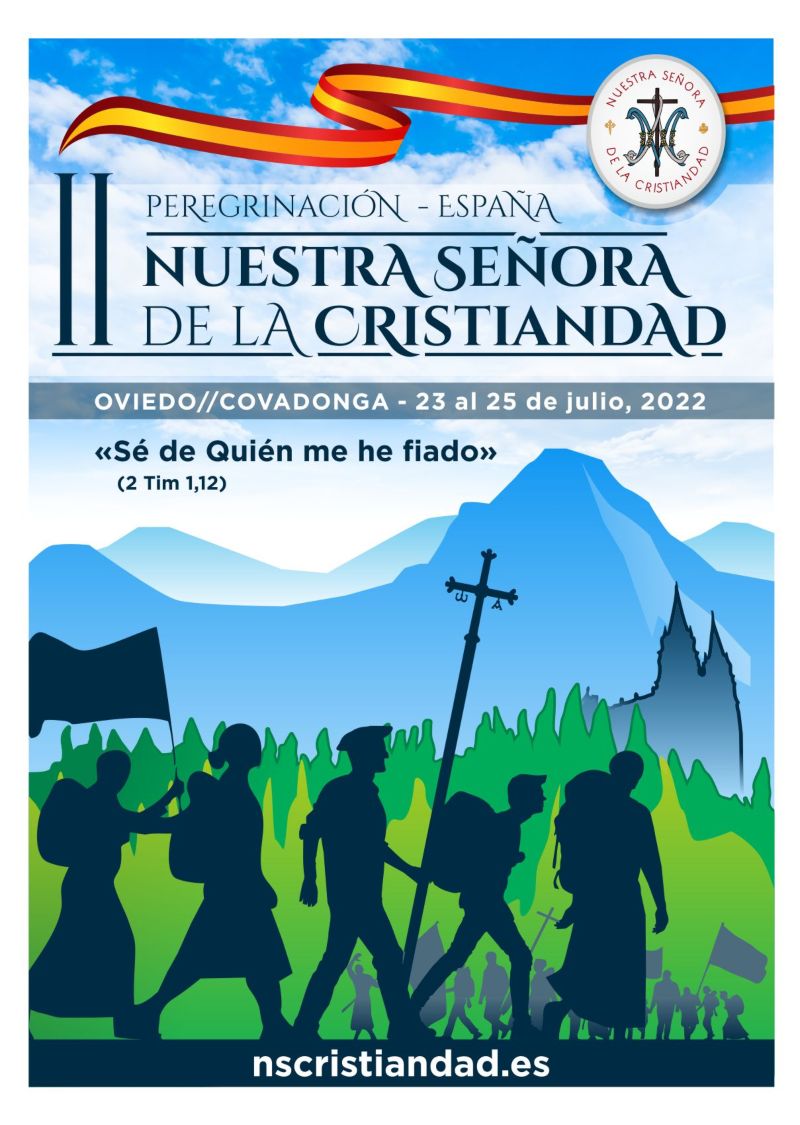 Peregrinación Nuestra Señora de la Cristiandad, Cartel 2ª Edición