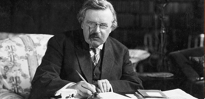 Parafraseando a Chesterton (Ortodoxia)