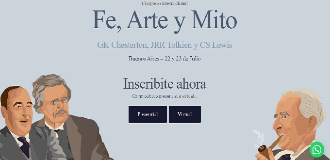 Celebrarn congreso internacional Fe, Arte y Mito sobre Chesterton, Tolkien y C. S. Lewis