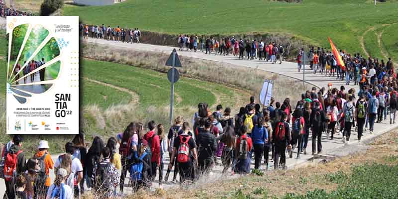 Caminar conduciendo a muchos jvenes al encuentro con Cristo