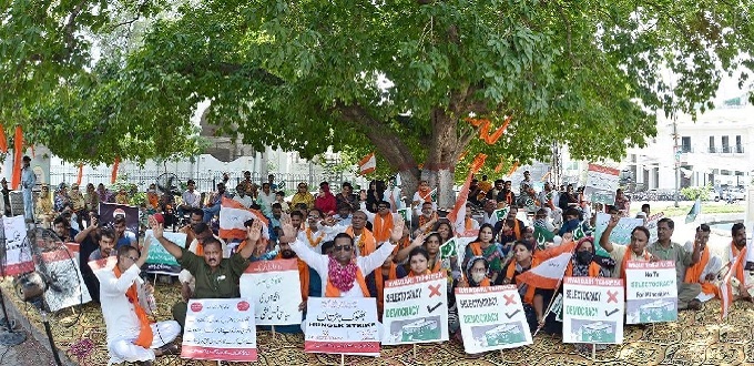 Lahore: protestas y huelga de hambre en defensa de las minorías religiosas