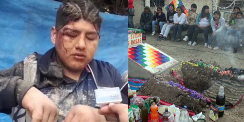 Un hombre estuvo a punto de morir en un rito de ofrenda a la Pachamama en Bolivia