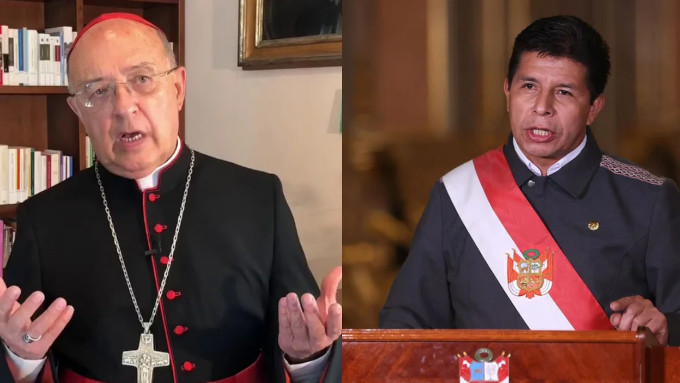 El cardenal Barreto pide a Pedro Castillo que renuncie a seguir en la presidencia del Perú