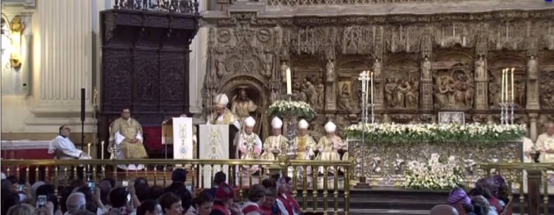 Nuncio en España hace suyo en El Pilar el discurso de San Juan Pablo II: «Decir España es decir María»