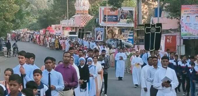 Retoman la tradicin de celebrar la fiesta de Cristo Rey con procesiones