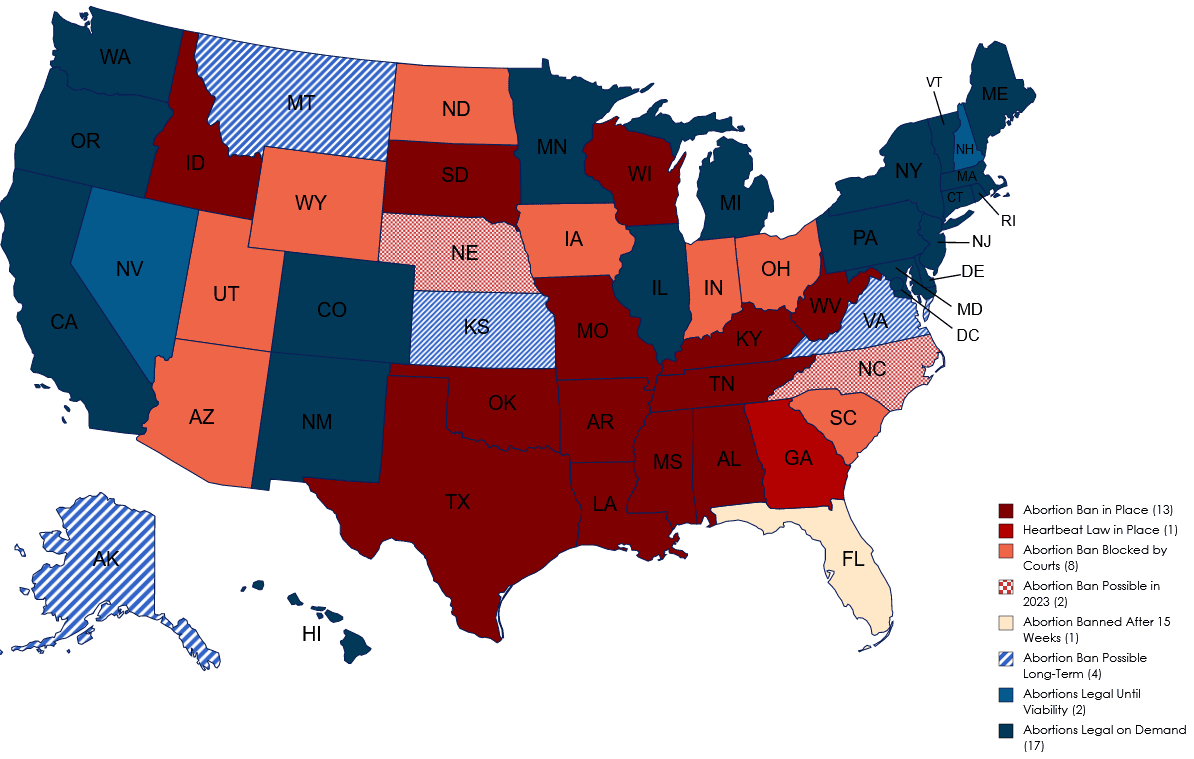 14 estados protegen a los bebs en el seno materno, 8 ms luchan por la prohibicin del aborto en los tribunales