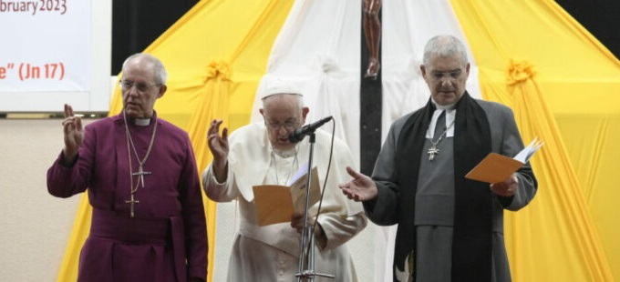 El Papa Francisco pide cesar los conflictos y trabajar por la paz en Sudán del Sur