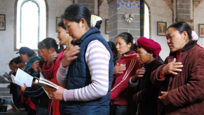 Un tercio de las diócesis chinas están sin obispo