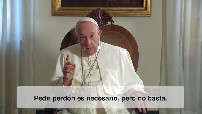 Francisco: Ante los abusos no basta pedir perdn