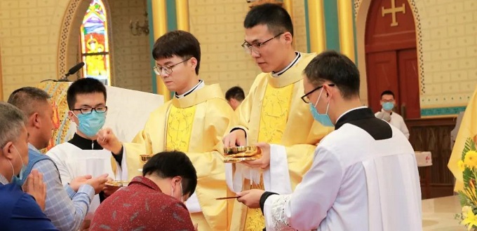Celebración de la Jornada Mundial de Oración por las Vocaciones en China