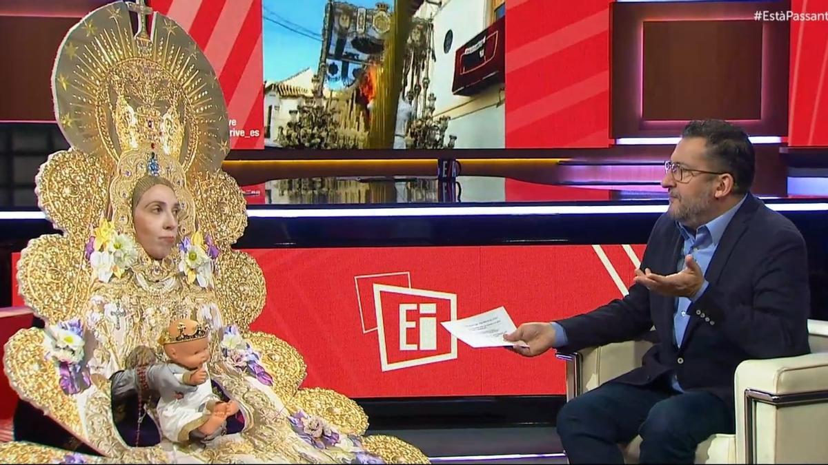 Un juez en prácticas decreta el cierre del sumario contra la «broma» blasfema de TV3 contra la Virgen del Rocío