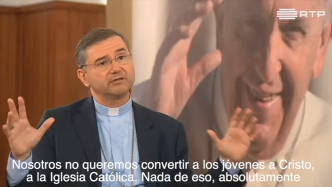 Mons. Américo Aguiar: «Nosotros no queremos convertir a los jóvenes a Cristo, a la Iglesia Católica»