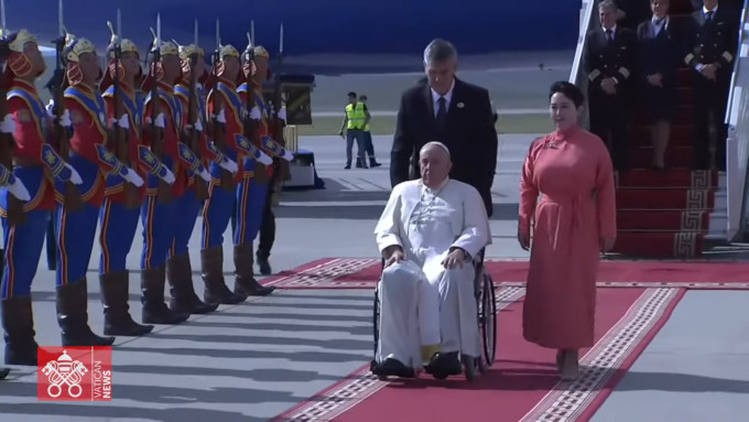 Francisco llega a Mongolia