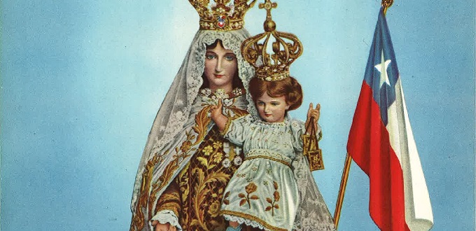 Chile celebra los 100 aos de la Virgen del Carmen