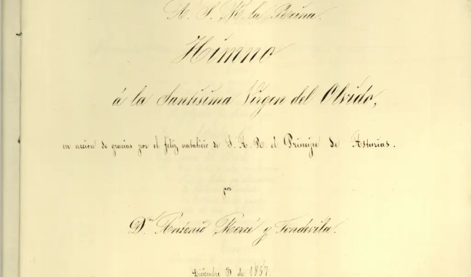 Se recupera un himno a la Virgen del Olvido de gran calidad musical compuesto en 1857