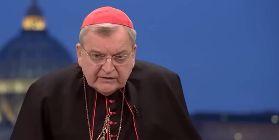 El cardenal Burke destaca el camino de la santidad como respuesta a los problemas actuales de la Iglesia