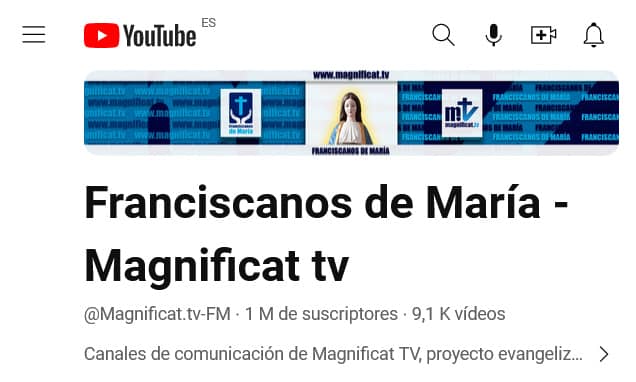 El canal del P. Santiago Martn alcanza el milln de suscriptores