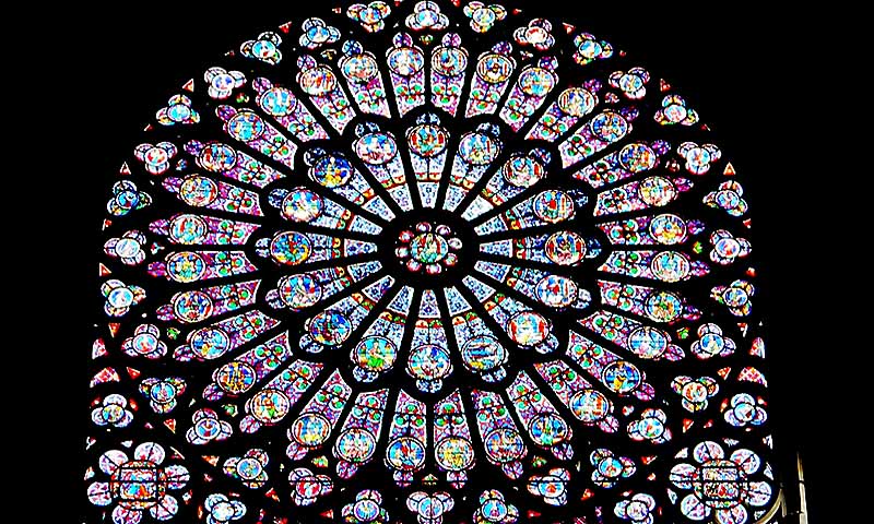 Macron planea reemplazar vidrieras histricas de la Baslica de Notre Dame por creaciones modernas