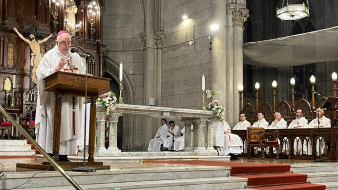 Mons. Ernesto Giobando se hace cargo de la dicesis de Mar de Plata tras la renuncia de Larrazbal