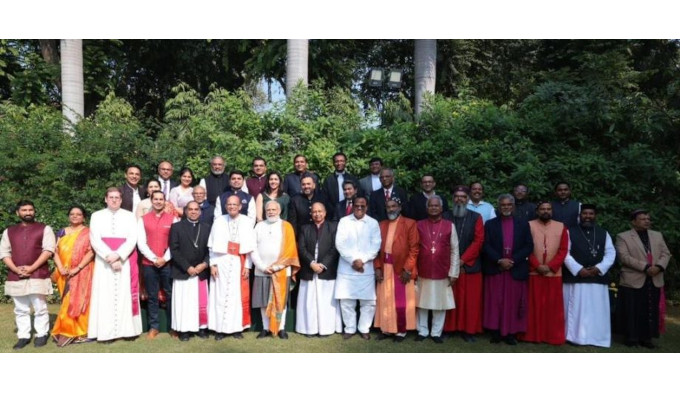 Narendra Modi asegura que India «reconoce con orgullo la contribución de la comunidad cristiana»