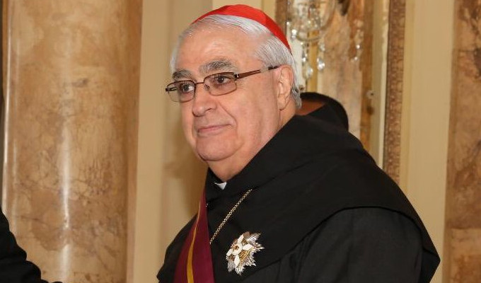 El Papa acepta la renuncia del cardenal Lacunza como obispo de David