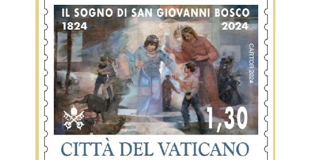 El Vaticano conmemora la histrica visin proftica de Don Bosco con una edicin limitada de sellos postales