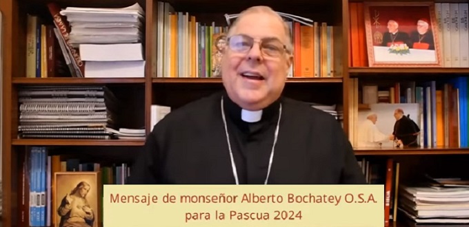 Obispo auxiliar de La Plata insta a vivir una Semana Santa profunda y alegre en comunin