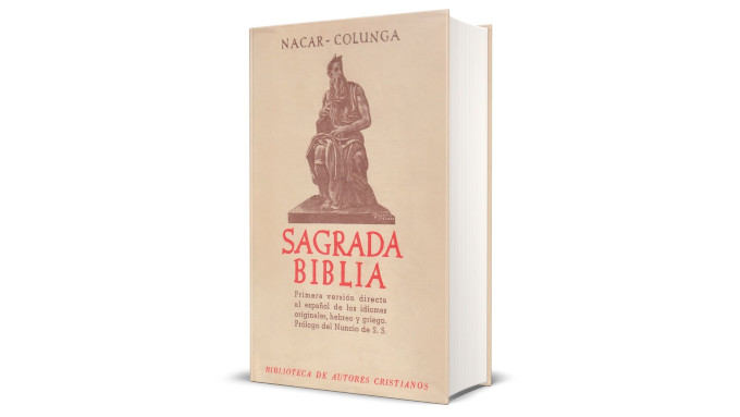 Se cumplen 80 aos del nacimiento de la BAC con la publicacin de la Biblia Nacar Colunga