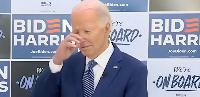 Biden causa indignacin entre catlicos al hacer la seal de la cruz en un acto sobre el aborto